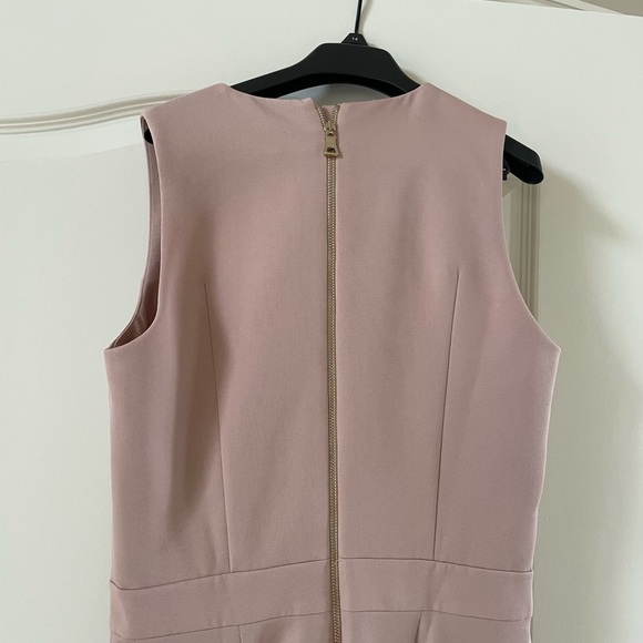 Balmain beige jumpsuit jumper gold buttons onesie sz 40 - Picture 7 of 11